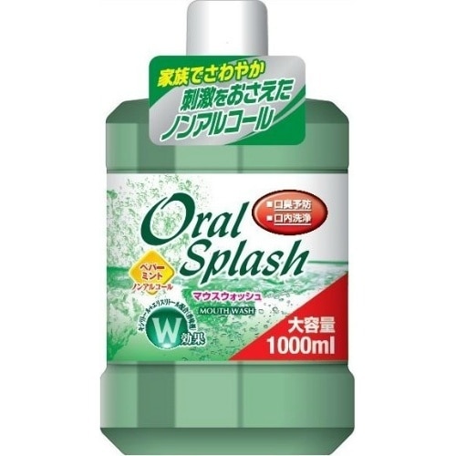 オラルスプラッシュペパミント大1000ML×12