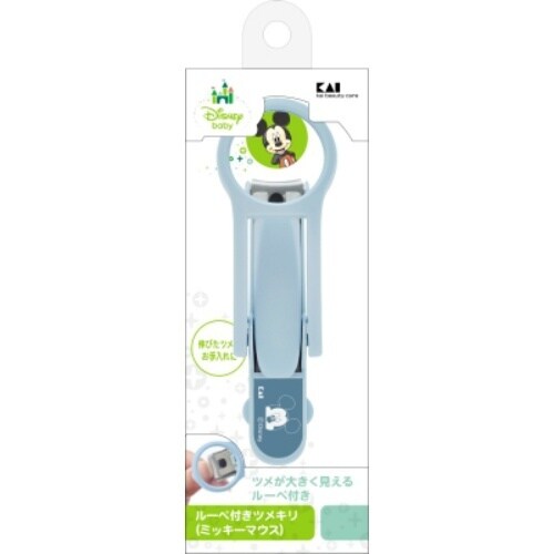 KK1484ルペ付きツメキリ(ミッキマウス)×6