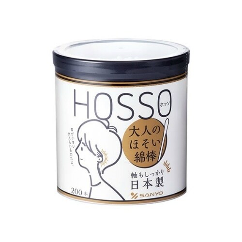 HOSSO大人のほそい綿棒200本×30