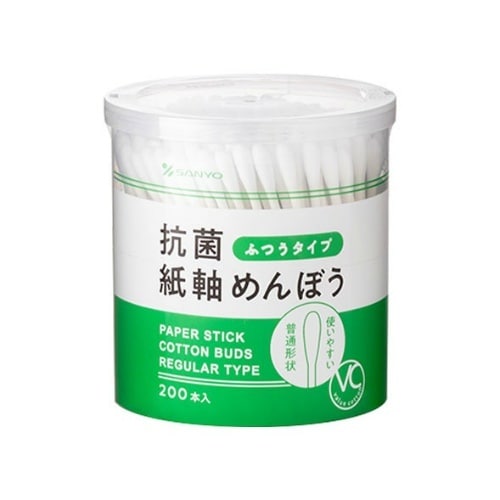 VC20抗菌紙軸めんぼう180本(詰替)×24