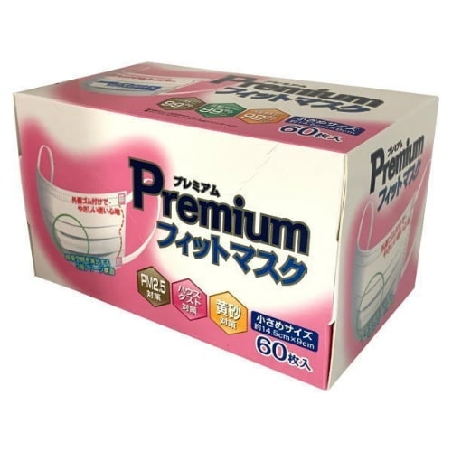 JEプレミアムフィットマスク小さめ60枚×20