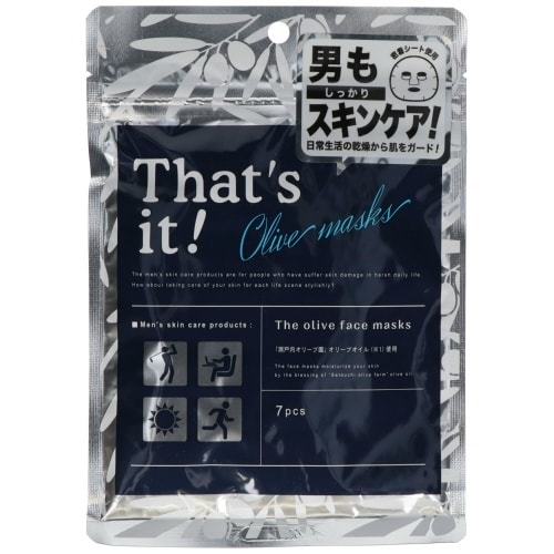 ザッイット オリーブフェイスマスク7枚×12