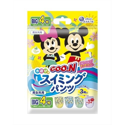 グーンスイミングパンツBIGサイズ4枚男女共×12