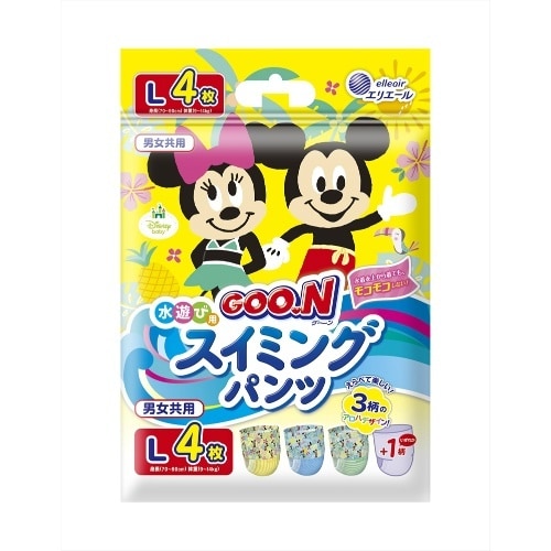 グーンスイミングパンツLサイズ4枚男女共用×12