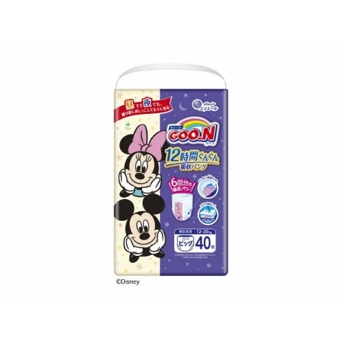 グーン12時間ぐんぐん吸収パンツ BIG40枚×3