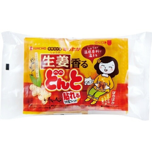 貼れる 香るどんとV しょうが 8個×12