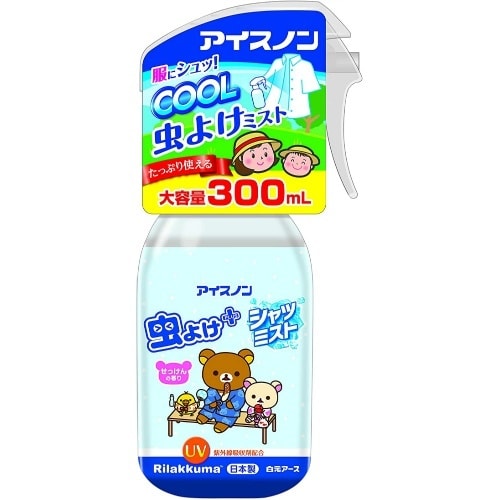 アイスノンシャツミスト虫よけリラック300ML×5