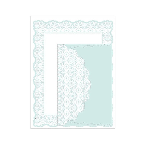 レターセット アラベスク ミントグリーン 5冊