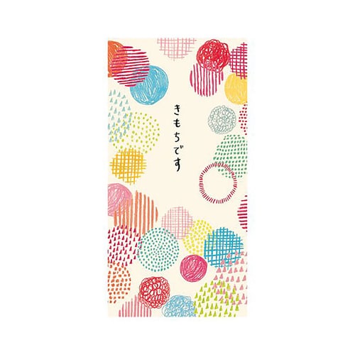 ポチ袋 色玉 Lサイズ 3枚入 5袋