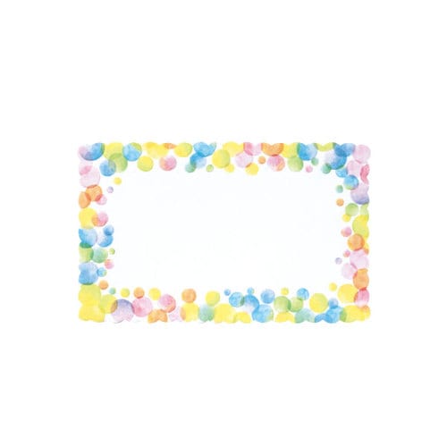 コミュニケーションカードバブルドット12枚入10個