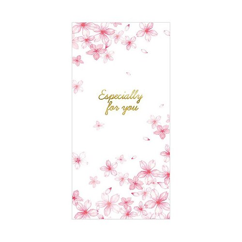 ポチ袋 花 ハナサクラ Lサイズ 3枚入 5袋