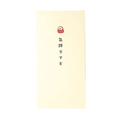 ポチ袋 おきもちだるま Lサイズ 3枚入 5袋