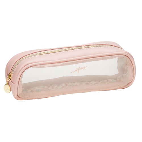 スクエアポーチ ステラ 水玉 ラベンダー 2個