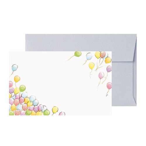 ミニカード 風船 10個