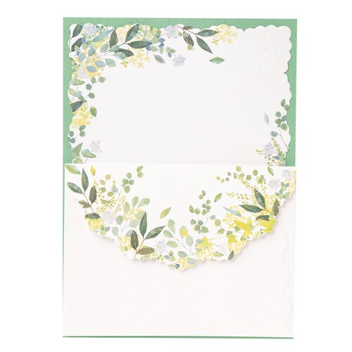 ミニレターセット グリーンリーフ 5冊