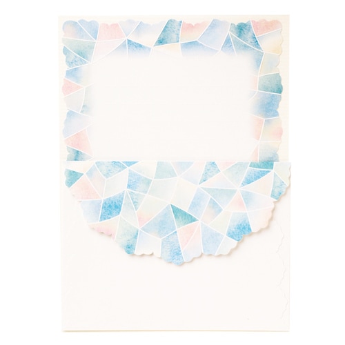 ミニレターセット ステンドグラス 5冊