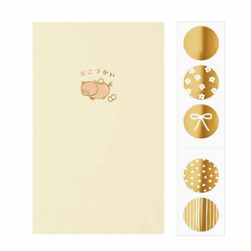 ポチ袋 貯金箱 Sサイズ 5枚入 10袋