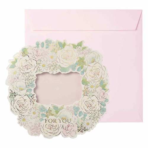 色紙 リース ブライトフラワー 2冊