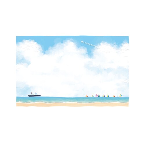 ミニカード 海の風景 12枚入 10個