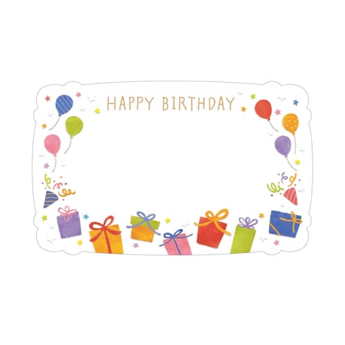 ミニカード バースデー 12枚入 10個