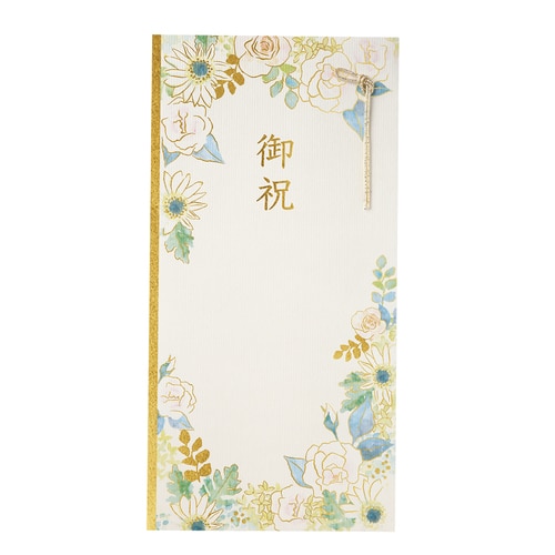 祝儀袋 フラワーホワイト 5個