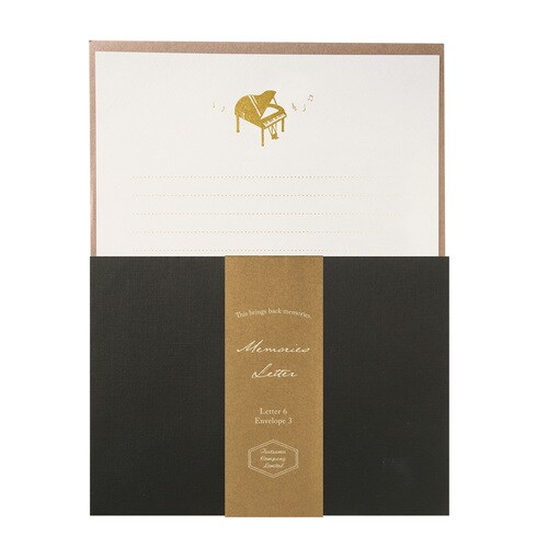 レターセット ピアノレッスン 5冊