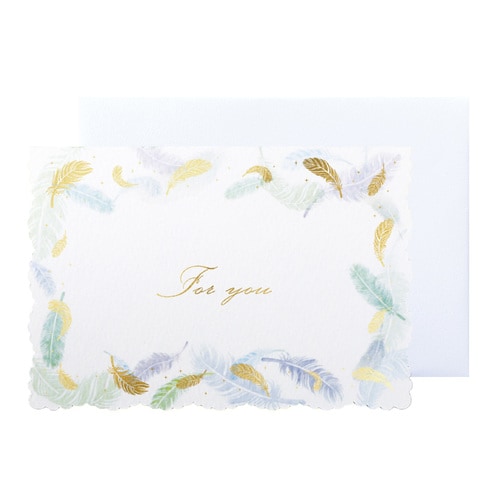 メッセージカードForYou多目的羽根5セット
