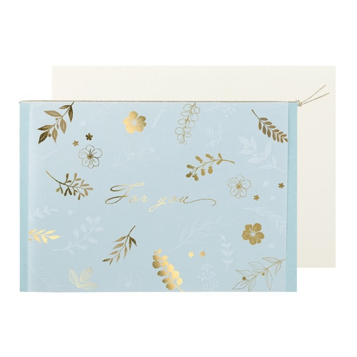 メッセージカードForYouボタニカル5セット