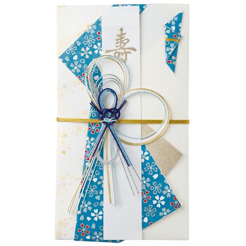 祝儀袋 らんまん 和風 青 5セット