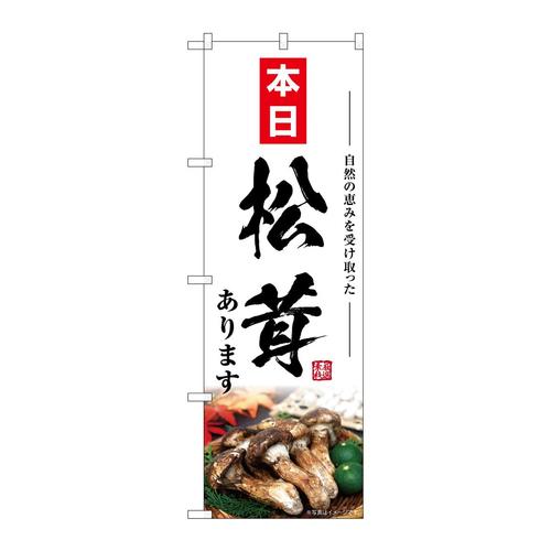 のぼりSNB−7437松茸あります本日