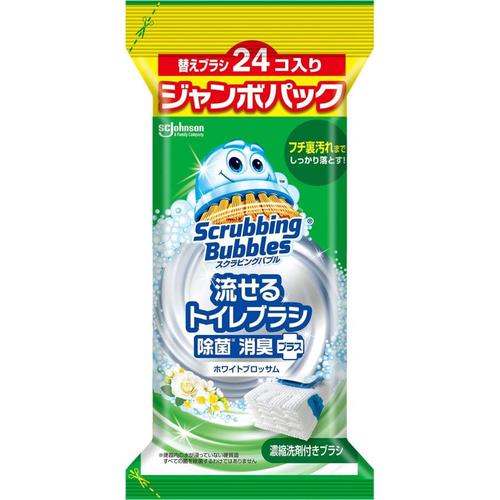 SB流せるトイレブラシ除菌消臭つけかえ業務用×12