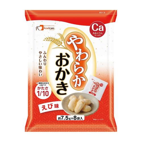 やわらかおかき えび味 60G 12フクロイリ