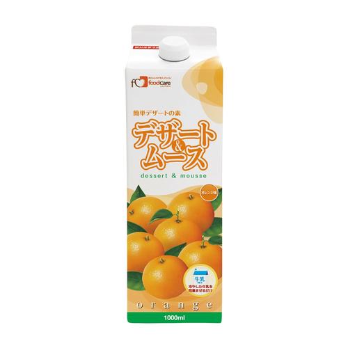 デザート&ムース オレンジ味 1L 6ホンイリ