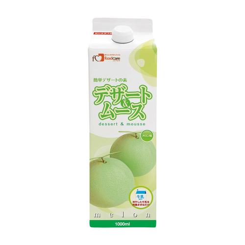 デザート&ムース メロン味 1L 6ホンイリ