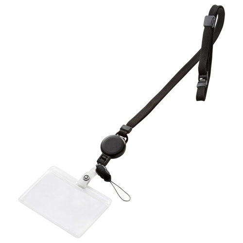 リール付ストラップ(ソフトタイプIDケース付)