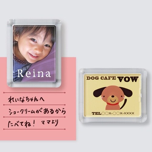 インクジェット手作りマグネット