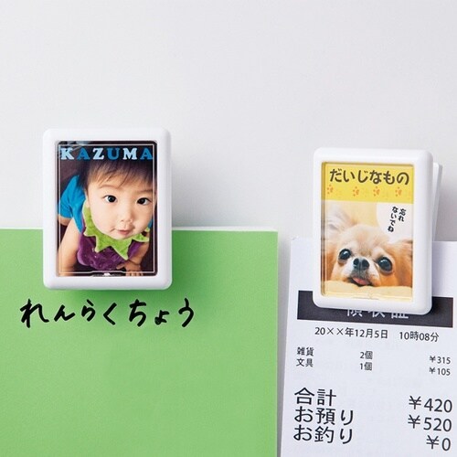 インクジェット手作りマグネットクリップ