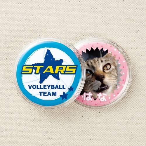 手作りバッジキット(丸・2個入り)