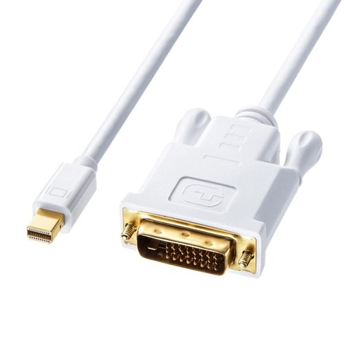 ミニDisplayPort−DVI変換ケーブル