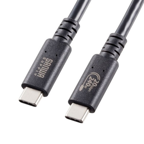 USB20Gbps(USB4)Type−Cケーブル