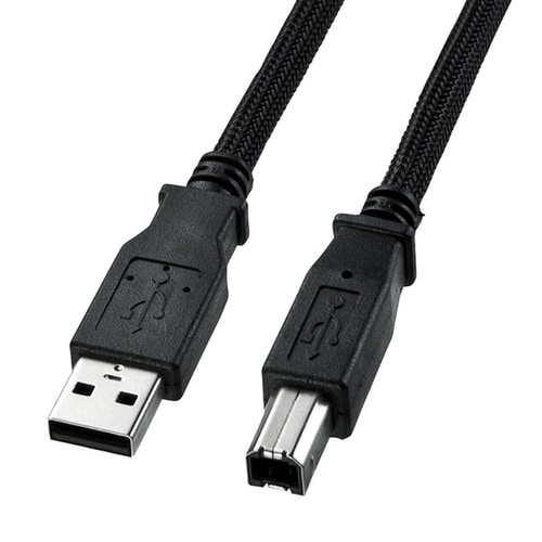 ナイロンメッシュUSB2.0ケーブル
