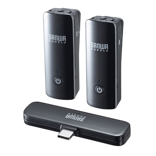 ワイヤレスマイク(マイク2台)