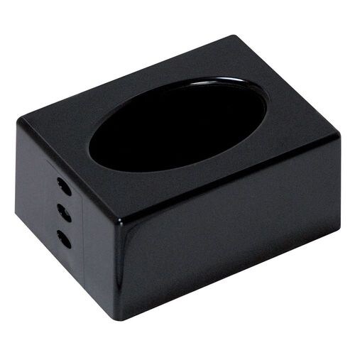 ポケットティッシュケース ブラック 10セット