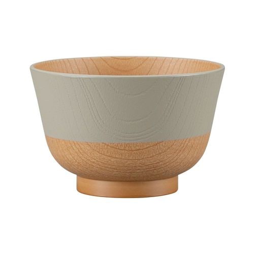 やさしい彩り 抗菌汁椀 あま色 4セット