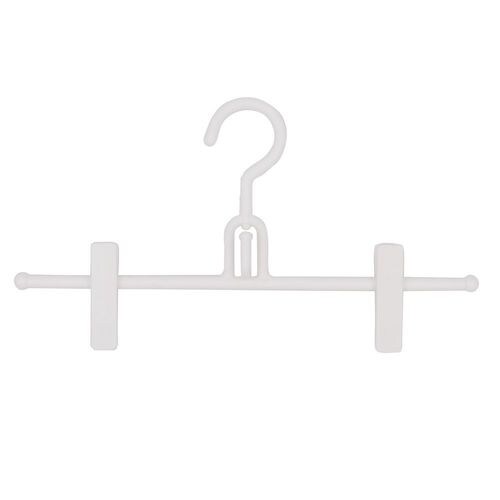 MC スカートハンガー2本組 ホワイト 2セット