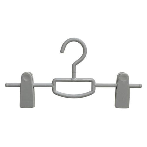 MC スカートハンガービッグクリップ グレー×6