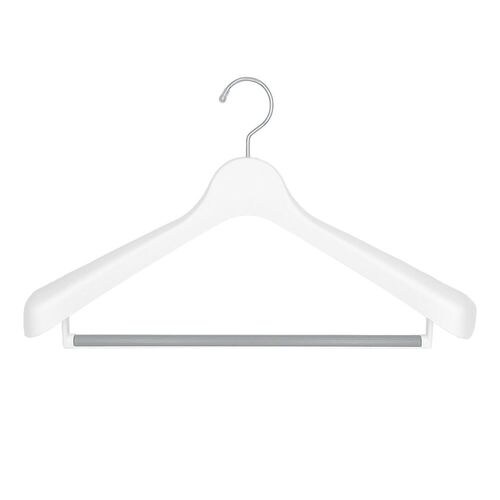 MC スーツハンガーストップ45 ホワイト×6