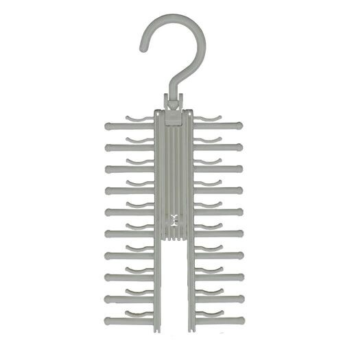 MC ネクタイハンガークロス グレー 6セット