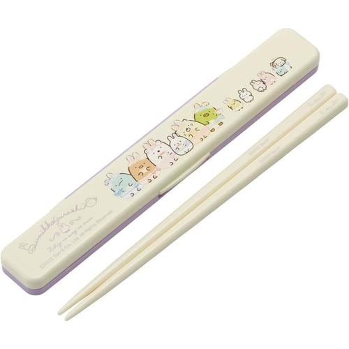 音の鳴らない箸箱セットすみっコうさぎのおにわ×4