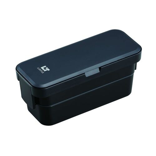 ランタス 弁当箱2段バッグ付 WS−T800BK